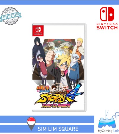[SG] Nintendo Switch Game Naruto Shippuden Ultimate Ninja Storm 4 Road To Boruto